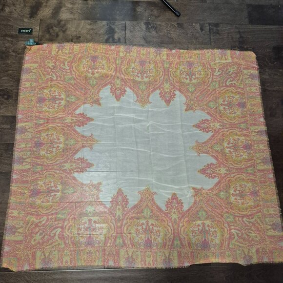 NWT Ralph Lauren 100% Silk Square Scarf - Picture 5 of 7
